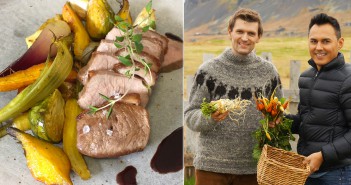 Hervé Cuisine en Islande : recette d’agneau rôti Agneau islandais hervé cuisine