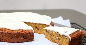 Carrot Cake ou cake à la carotte sans beurre et allégé en sucre