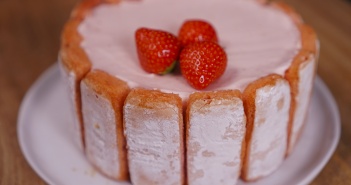Charlotte aux fraises facile recette charlotte fraises