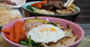 Bibimbap au boeuf: recette coréenne
