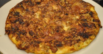 Omelette aux girolles