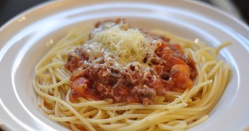 Spaghetti à la Bolognaise